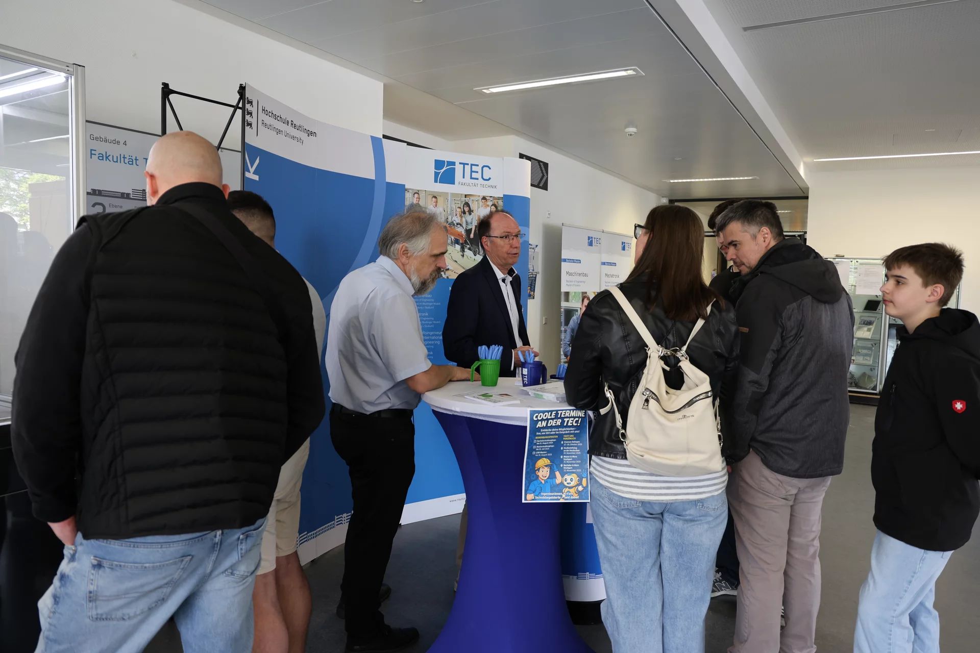 Viel Andrang in der TEC